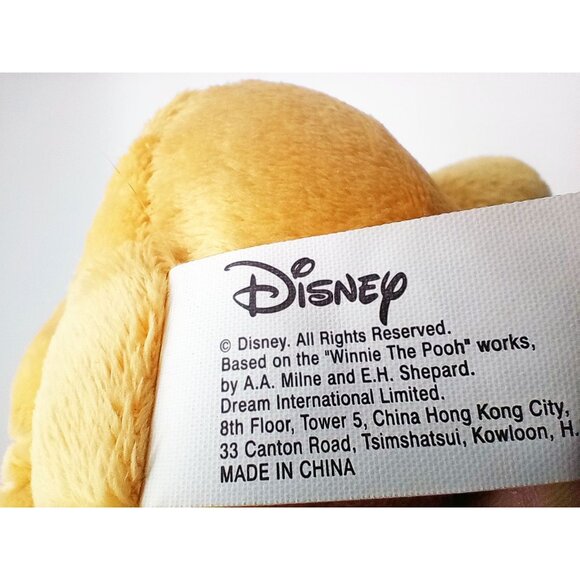 Disney Plush Winnie the Pooh & Friends Cuddables Soft Bear 6" Bean Bag Kid Toy - Picture 10 of 11